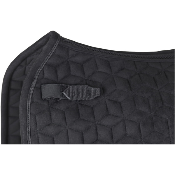 2026 WeatherBeeta Suede Elite Air-Tec Dressage Saddle Pad 1030346 - Black
